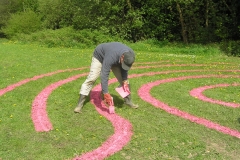 Pink labyrinth Bollington