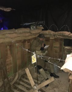 Images from WW1 Trench Installation